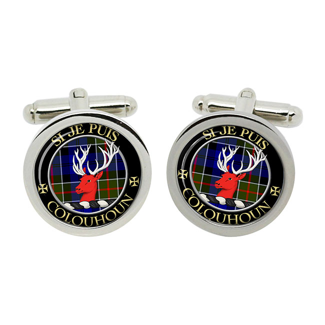 Colquhoun Scottish Clan Crest Cufflinks