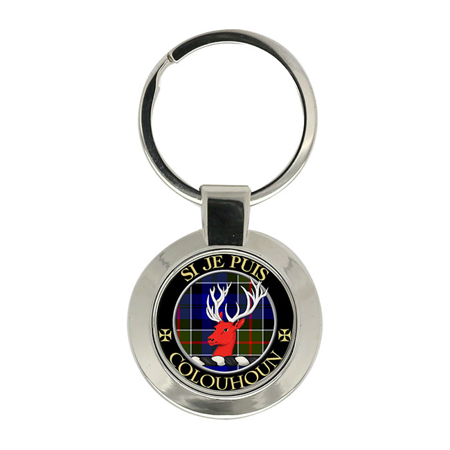 Colquhoun Scottish Clan Crest Key Ring