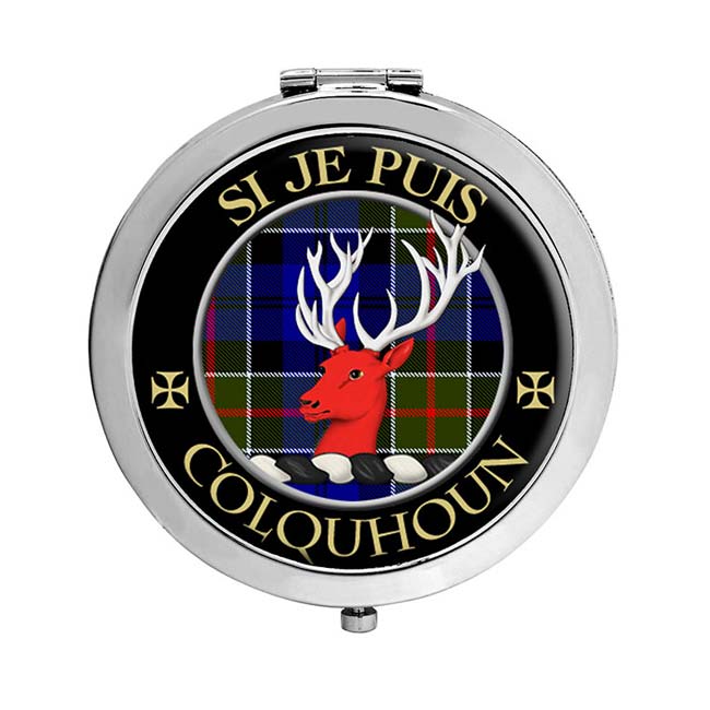 Colquhoun Scottish Clan Crest Compact Mirror