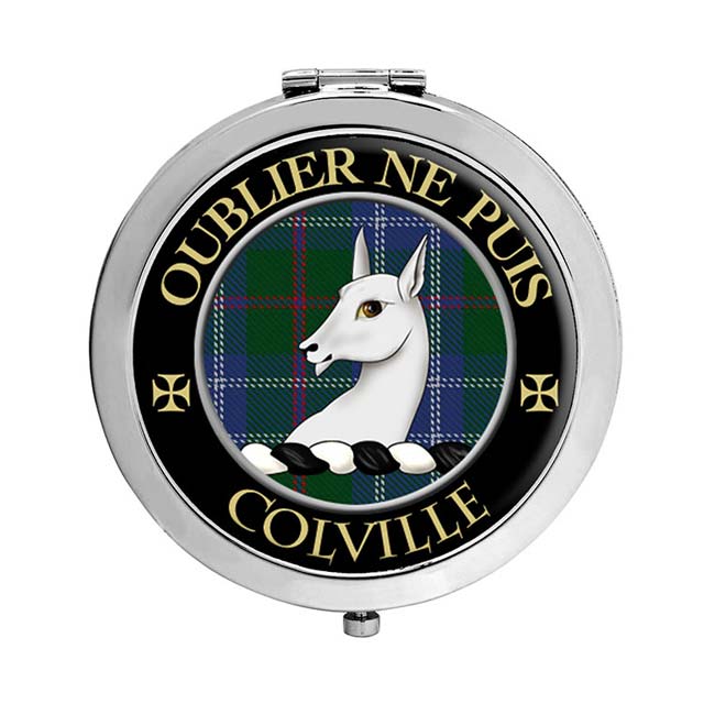 Colville Scottish Clan Crest Compact Mirror