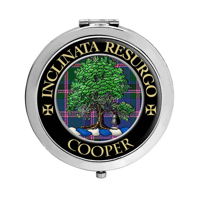 Cooper Scottish Clan Crest Compact Mirror