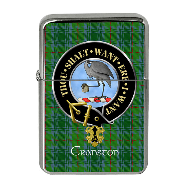 Cranston Scottish Clan Crest Flip Top Lighter