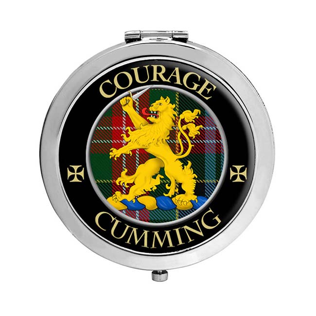 Cumming Scottish Clan Crest Compact Mirror