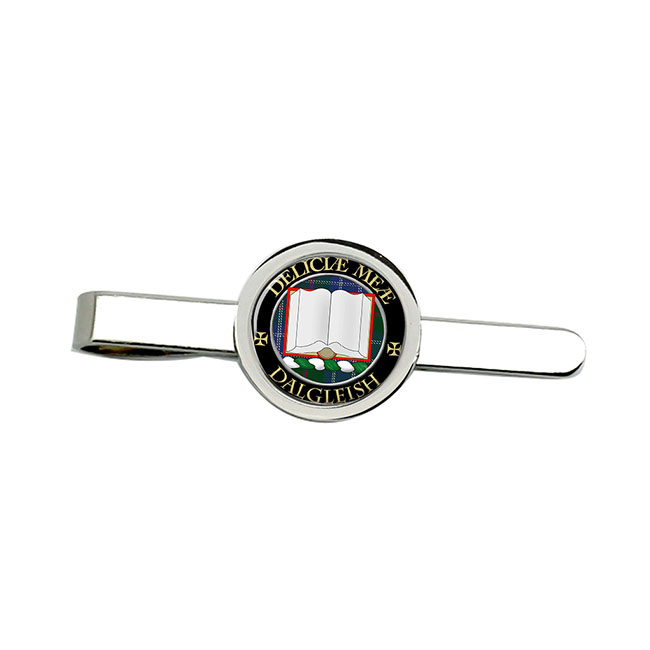 Dalgleish Scottish Clan Crest Tie Clip