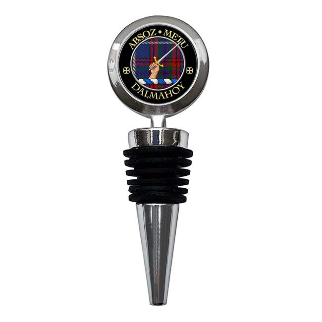 Dalmahoy Scottish Clan Crest Bottle Stopper