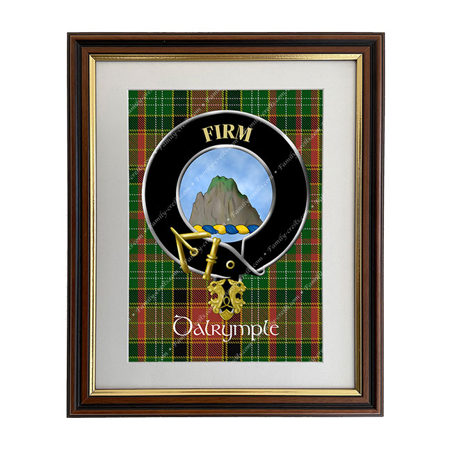 Dalrymple Scottish Clan Crest Framed Print