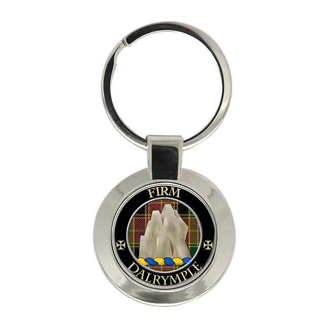 Dalrymple Scottish Clan Crest Key Ring