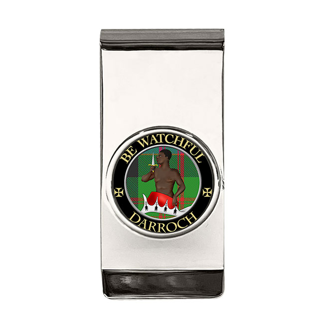 Darroch Scottish Clan Crest Money Clip