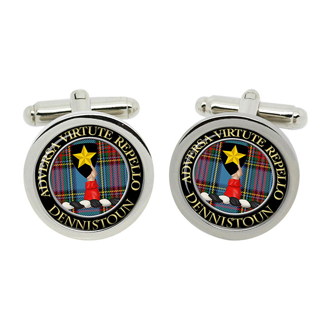 Dennistoun Scottish Clan Crest Cufflinks