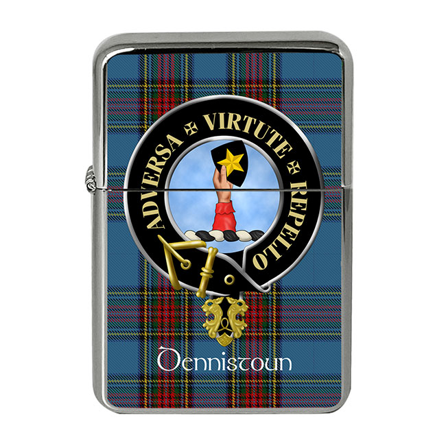 Dennistoun Scottish Clan Crest Flip Top Lighter