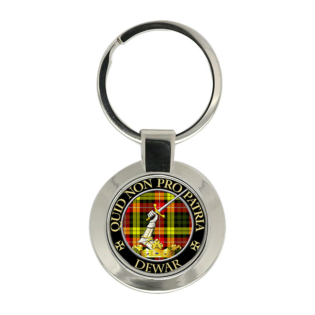 Dewar Scottish Clan Crest Key Ring