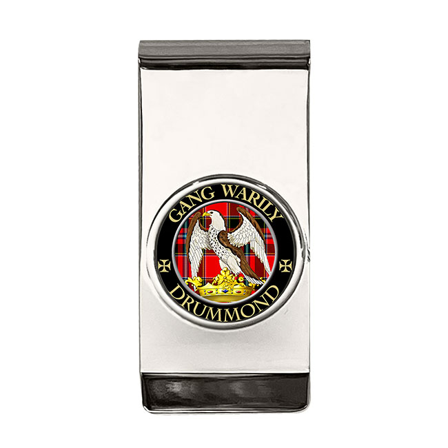 Drummond Scottish Clan Crest Money Clip