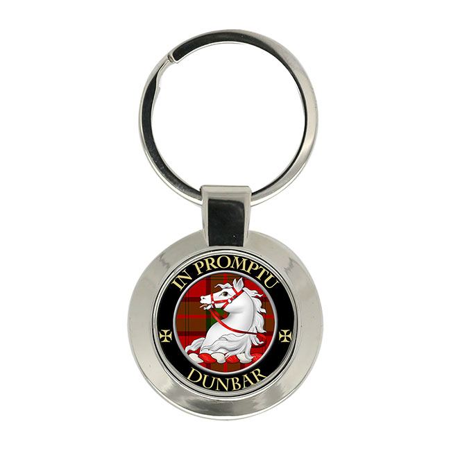 Dunbar Scottish Clan Crest Key Ring