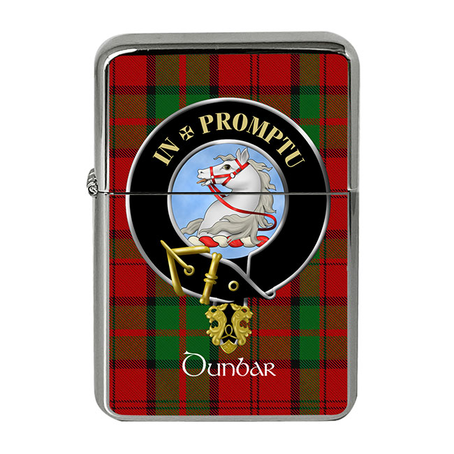 Dunbar Scottish Clan Crest Flip Top Lighter