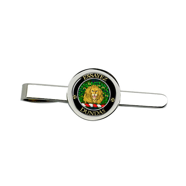 Dundas Scottish Clan Crest Tie Clip