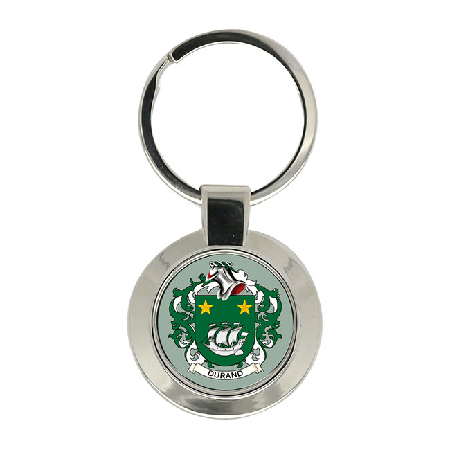 Durand (France) Coat of Arms Key Ring