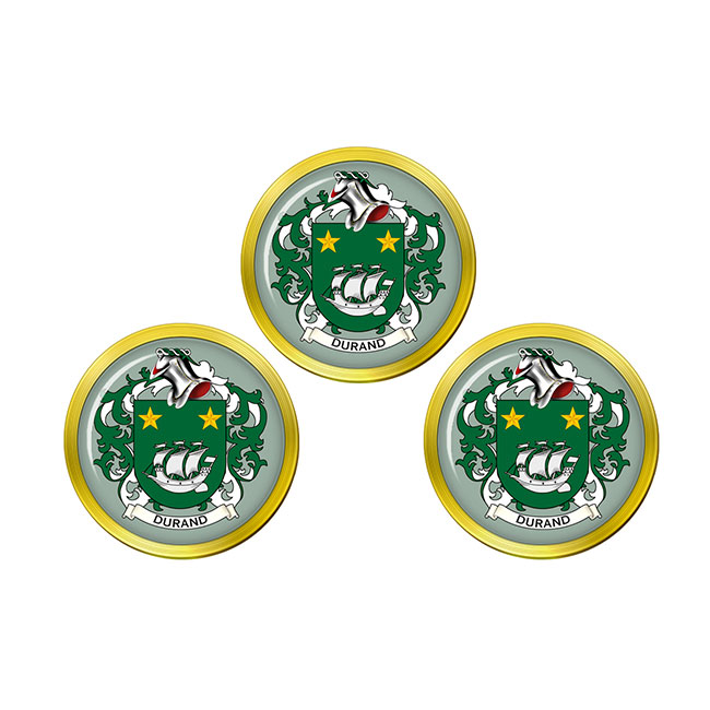 Durand (France) Coat of Arms Golf Ball Markers