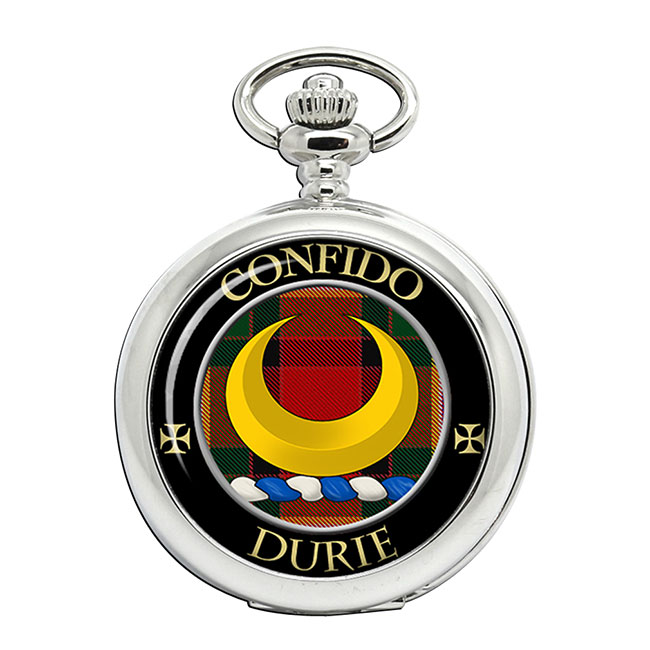 Durie Scottish Clan Crest Pocket Watch