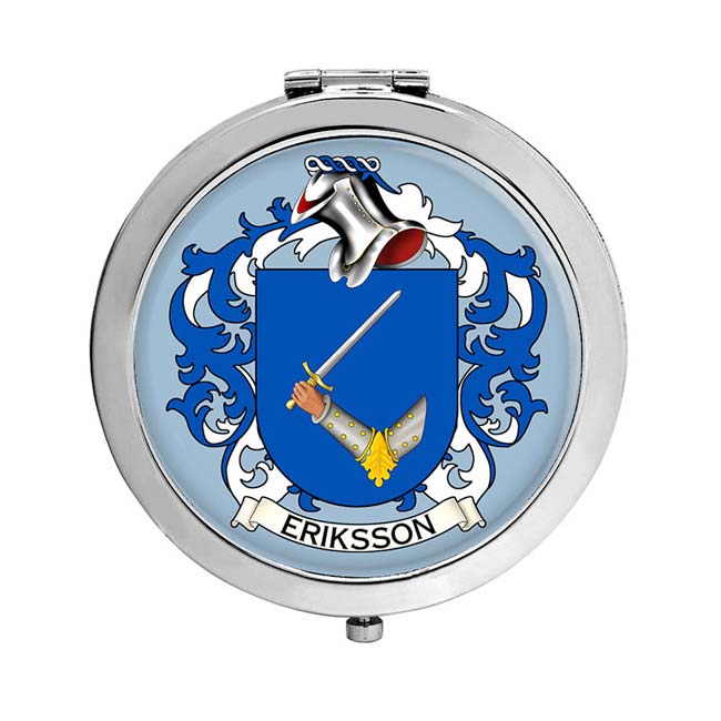 Eriksson (Sweden) Coat of Arms Compact Mirror