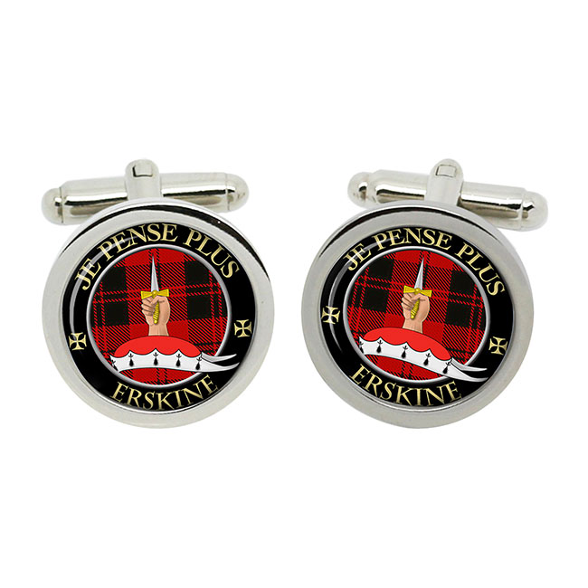 Erskine Scottish Clan Crest Cufflinks