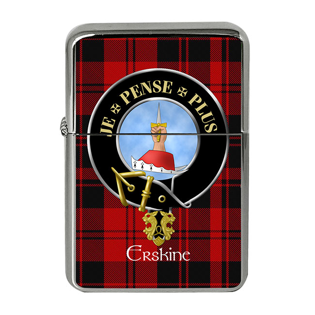 Erskine Scottish Clan Crest Flip Top Lighter