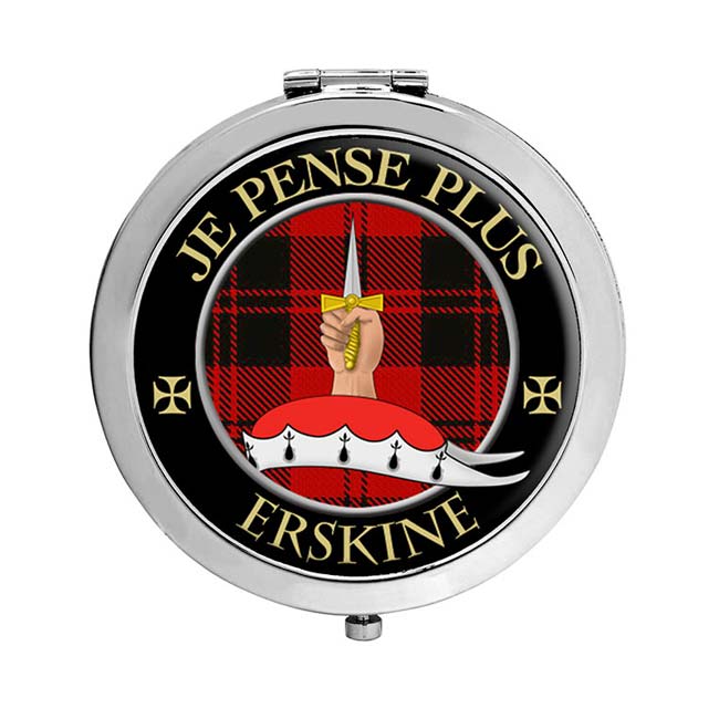 Erskine Scottish Clan Crest Compact Mirror