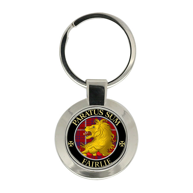 Fairlie Scottish Clan Crest Key Ring