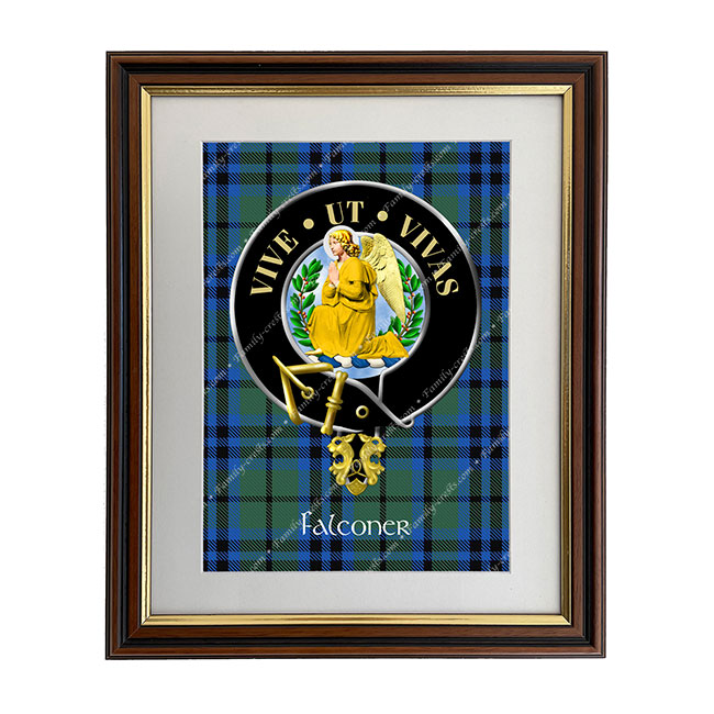 Falconer Scottish Clan Crest Framed Print