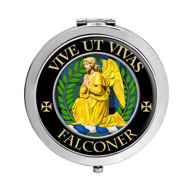 Falconer Scottish Clan Crest Compact Mirror