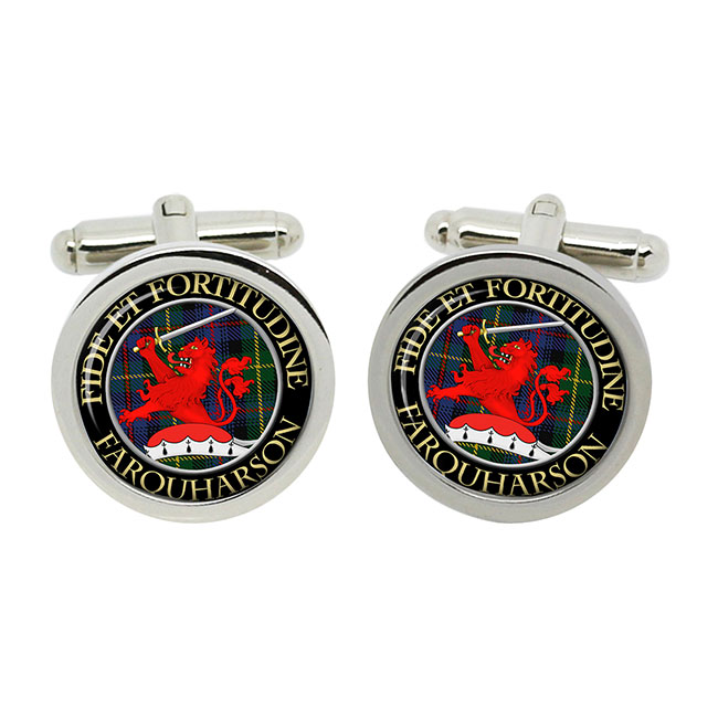 Farquharson Scottish Clan Crest Cufflinks