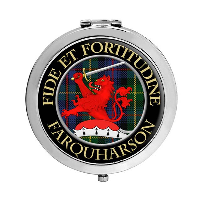 Farquharson Scottish Clan Crest Compact Mirror