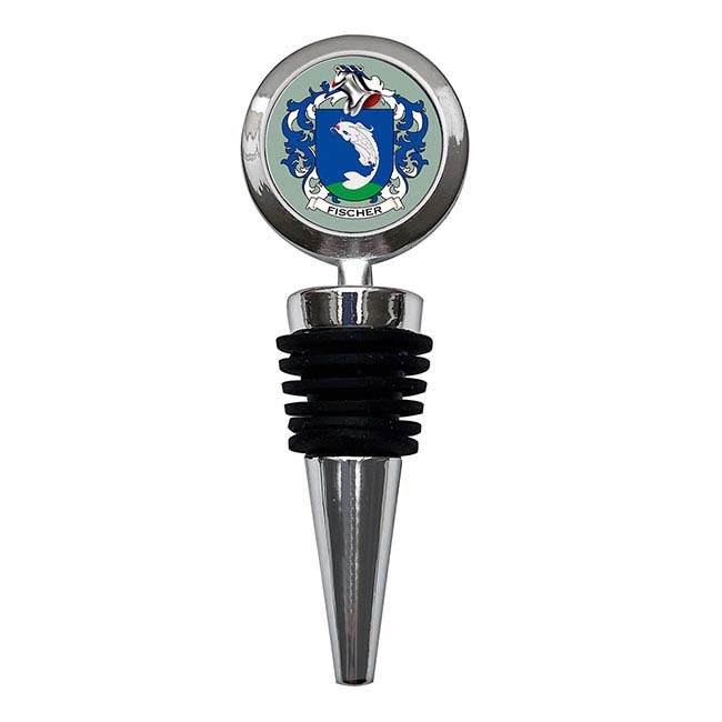 Fischer (Swiss) Coat of Arms Bottle Stopper