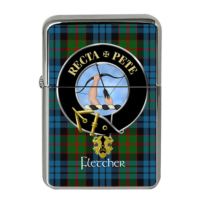 Fletcher of Dunans Scottish Clan Crest Flip Top Lighter