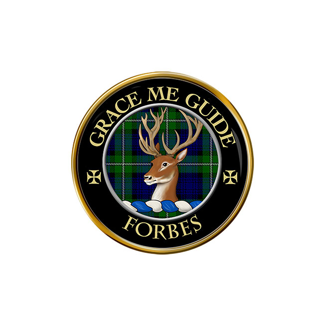 Forbes Scottish Clan Crest Pin Badge