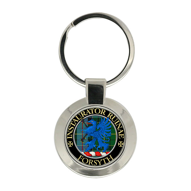 Forsyth Scottish Clan Crest Key Ring