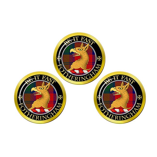 Fotheringham Scottish Clan Crest Golf Ball Markers