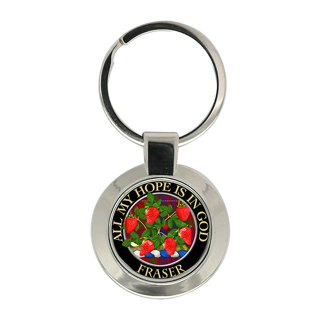 Fraser Scottish Clan Crest Key Ring