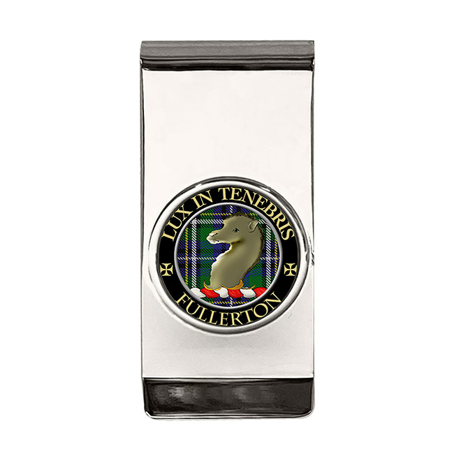 Fullerton Scottish Clan Crest Money Clip