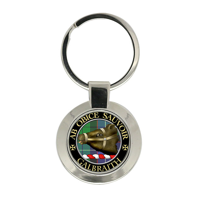 Galbraith Scottish Clan Crest Key Ring