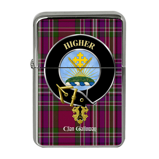 Galloway Scottish Clan Crest Flip Top Lighter Family Crests