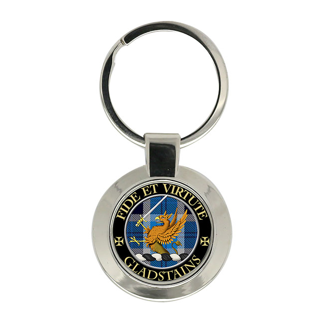 Gladstains Scottish Clan Crest Key Ring