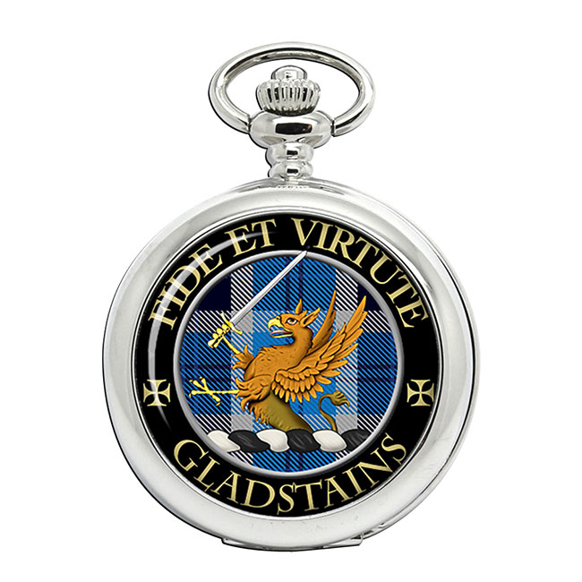 Gladstains Scottish Clan Crest Pocket Watch