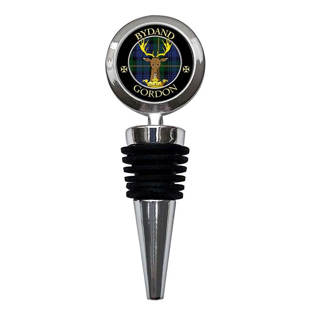 Gordon Scottish Clan Crest Bottle Stopper