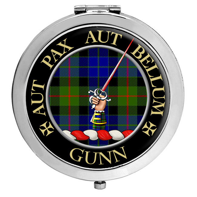 Gunn Scottish Clan Crest Compact Mirror