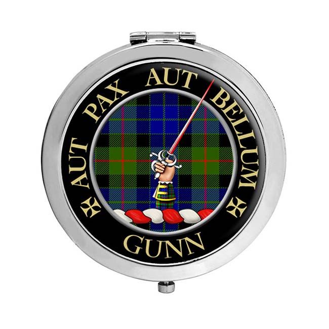 Gunn Scottish Clan Crest Compact Mirror