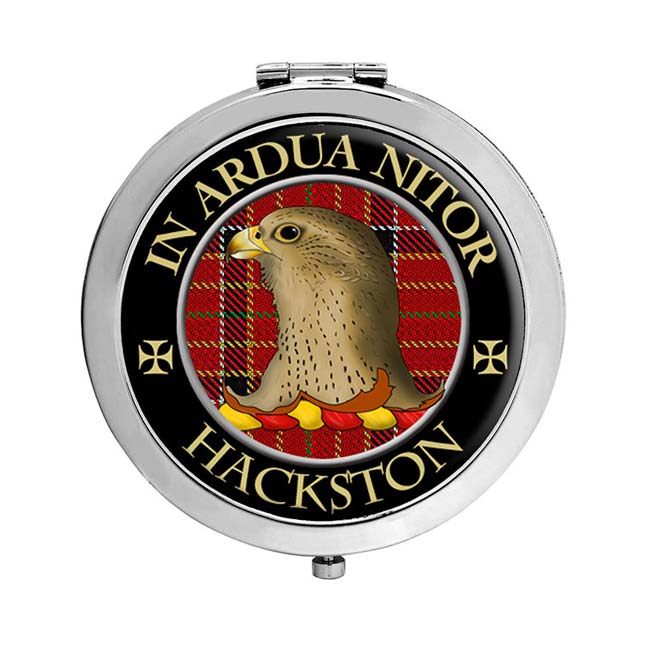 Hackston Scottish Clan Crest Compact Mirror