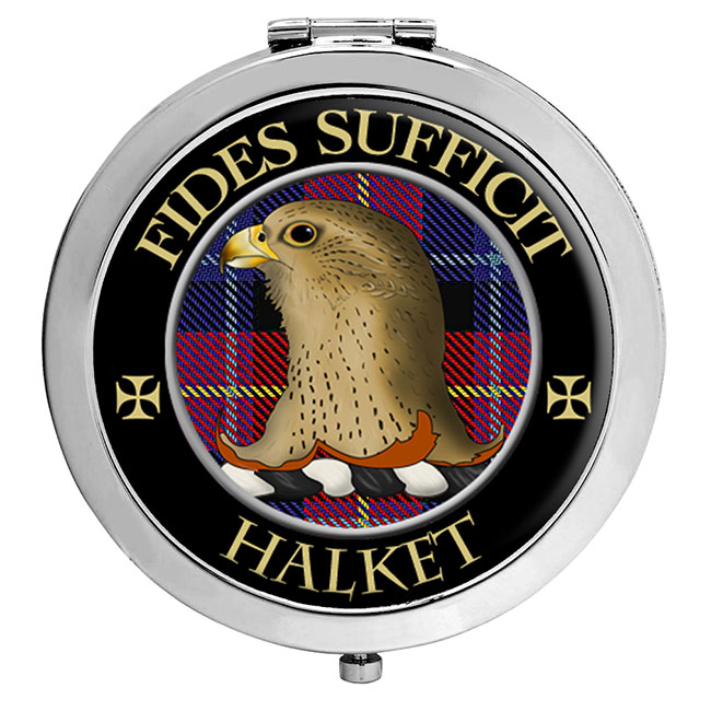 Halket Scottish Clan Crest Compact Mirror