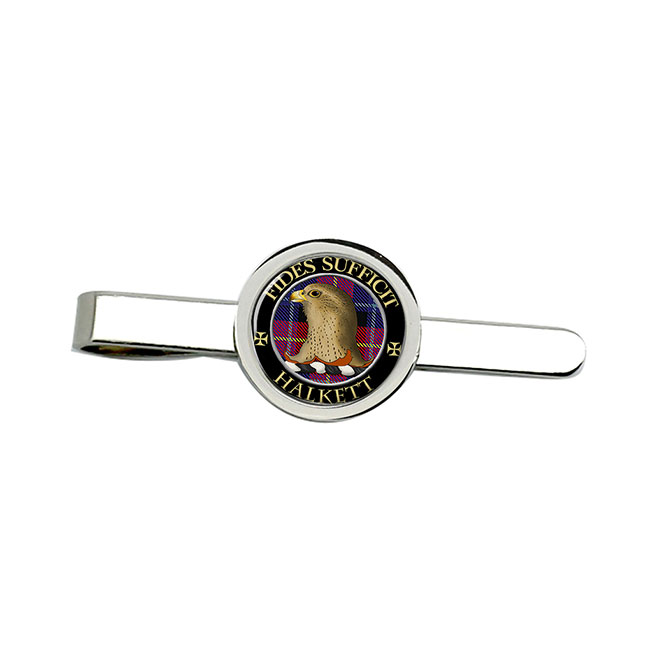 Halkett Scottish Clan Crest Tie Clip