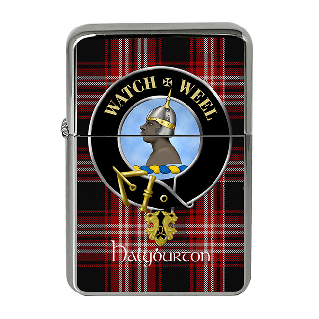 Halyburton Scottish Clan Crest Flip Top Lighter