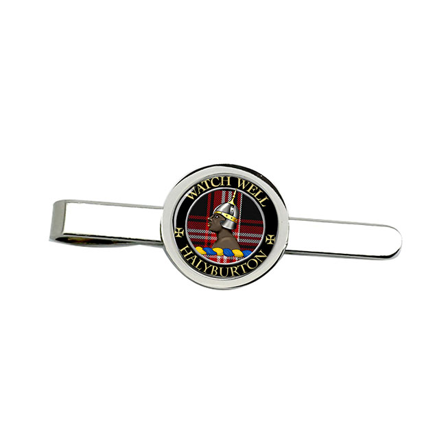 Halyburton Scottish Clan Crest Tie Clip